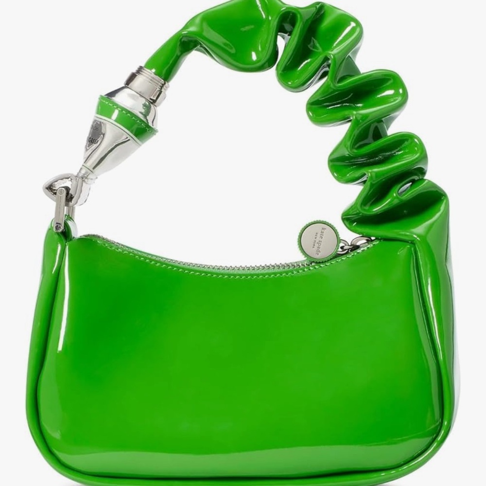 Nwt Kate spade squeeze green paint bag. - Picture 2 of 10